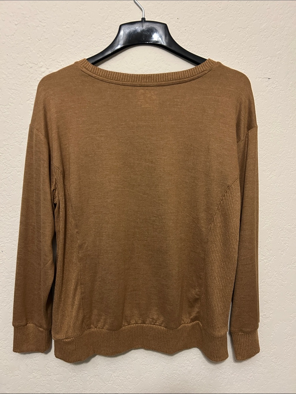 Maurice’s 247 Crewneck Sweater in Camel Brown - Picture 7 of 7